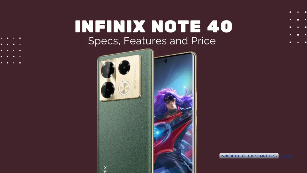Infinix Note 40