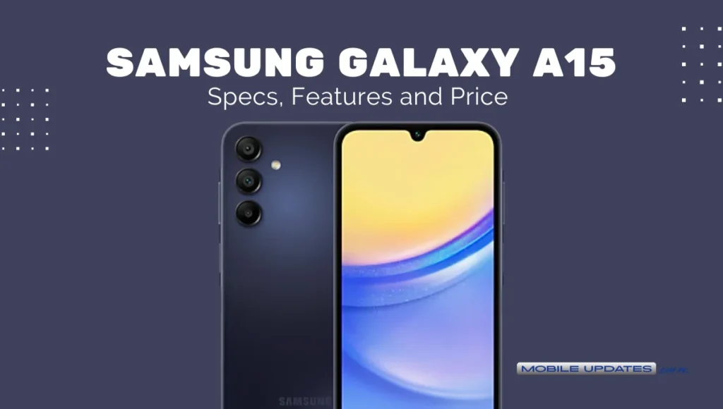 Samsung Galaxy A15