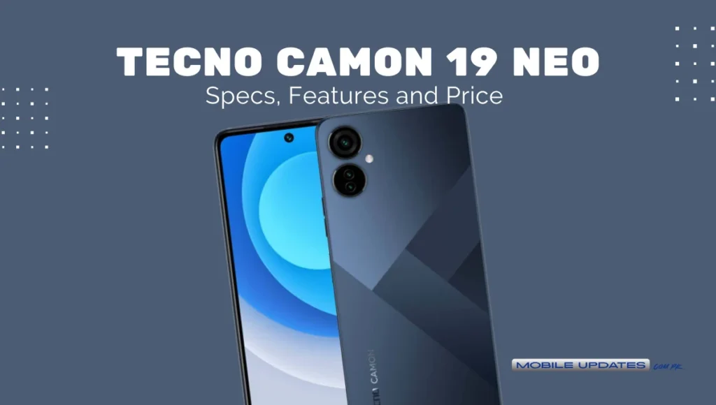 Tecno Camon 19 Neo