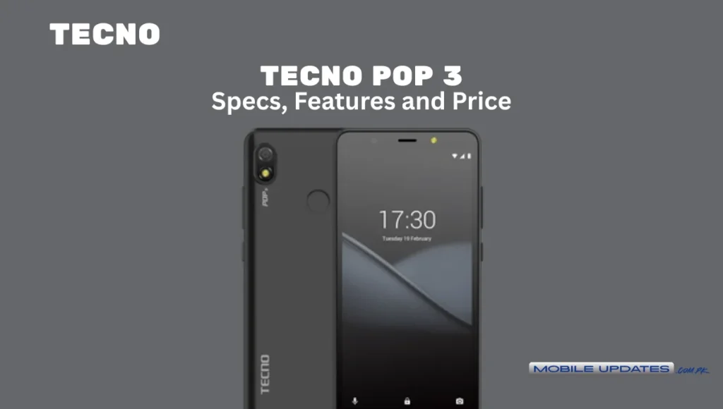 Tecno Pop 3