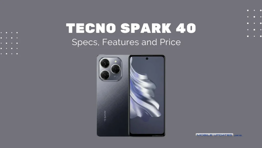 Tecno Spark 40
