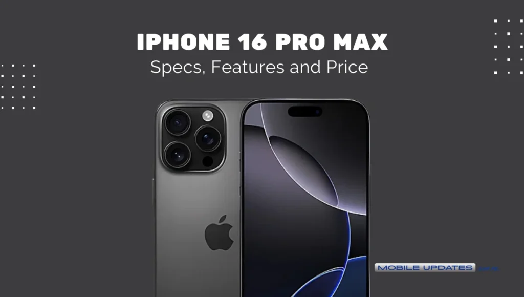 iPhone 16 Pro Max