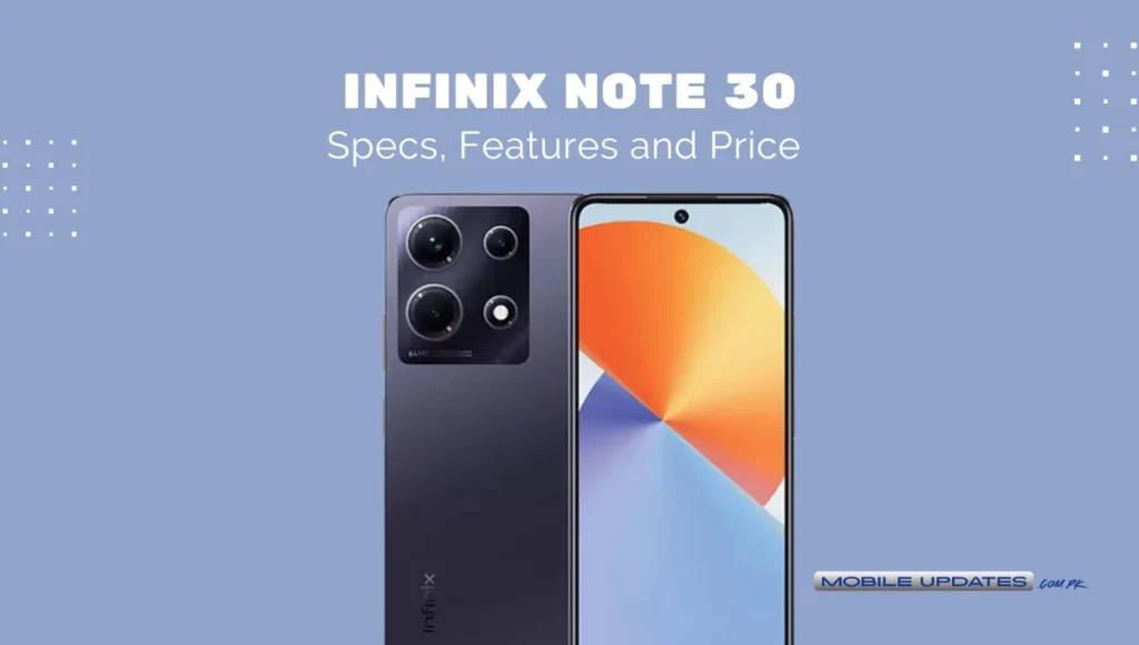 Infinix Note 30