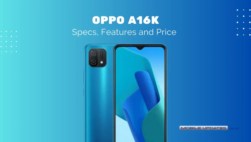Oppo A16k