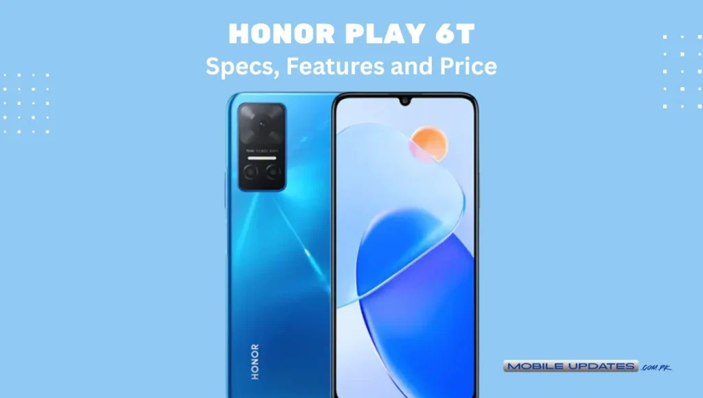 Honor Play 6T