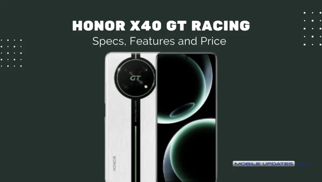 Honor X40 Gt Racing