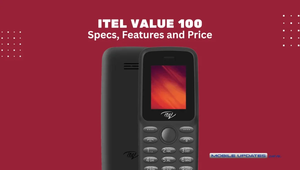 Itel Value 100