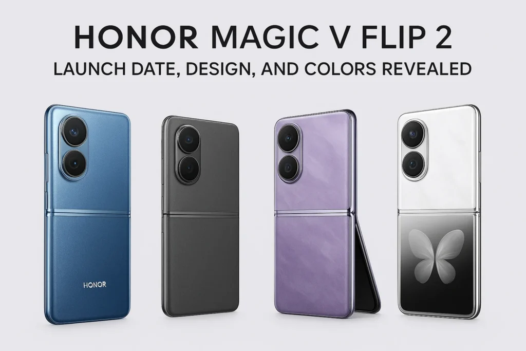 Honor Magic V Flip 2: Launch Date, Design, and Colors Revealed