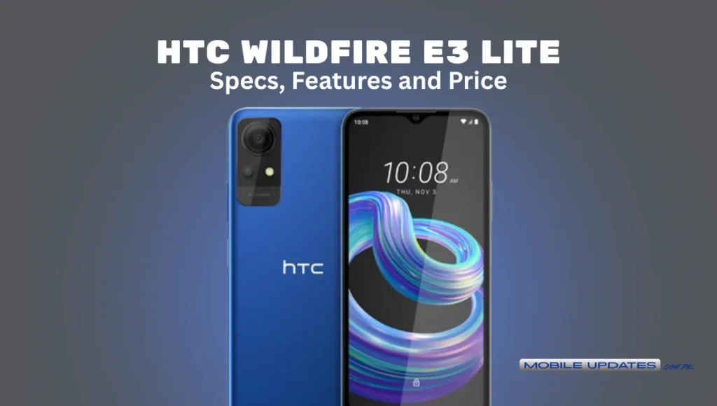 HTC Wildfire E3 Lite