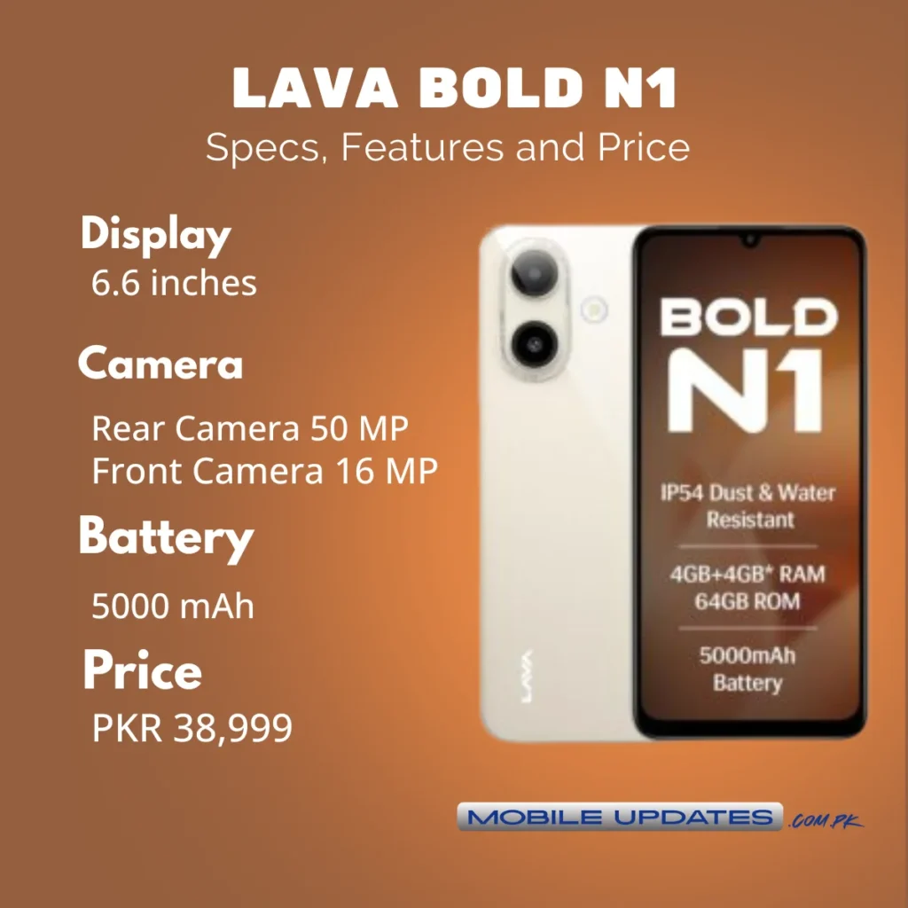 Lava Bold N1