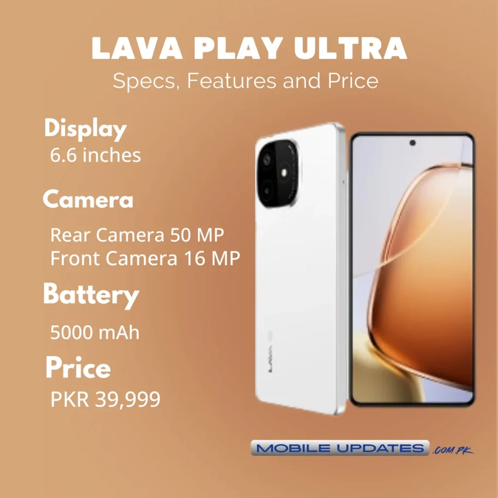 Lava Play Ultra