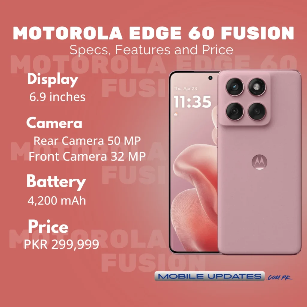 Motorola Edge 60 Fusion
