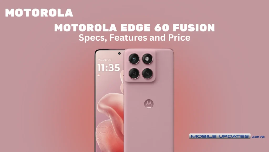 Motorola Edge 60 Fusion