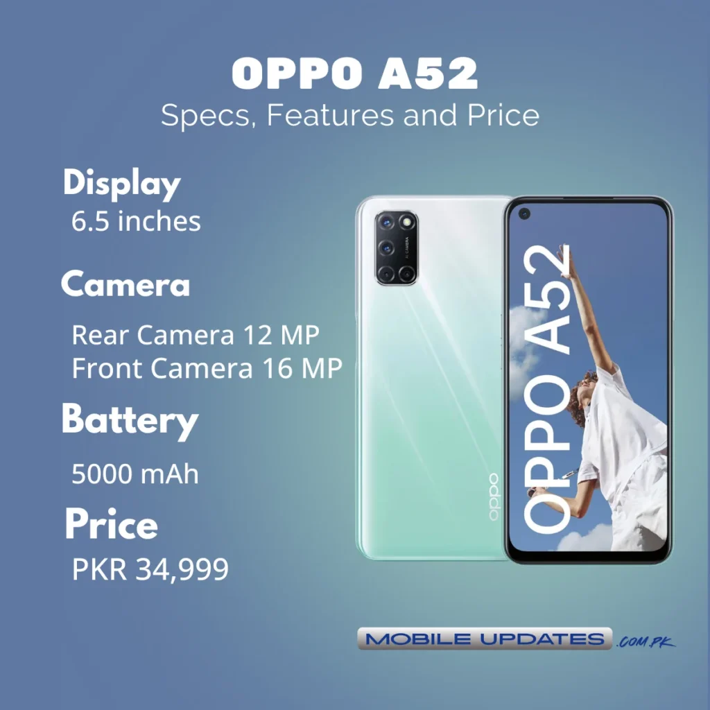Oppo A52