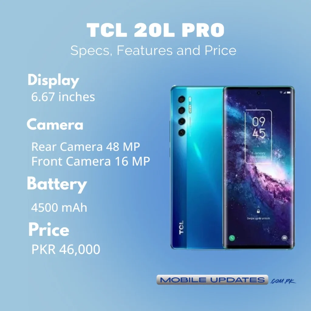 TCL 20L Pro
