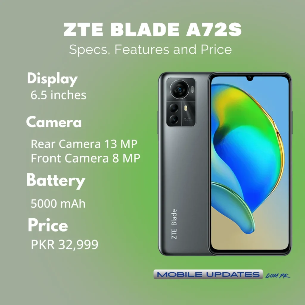 ZTE Blade A72s