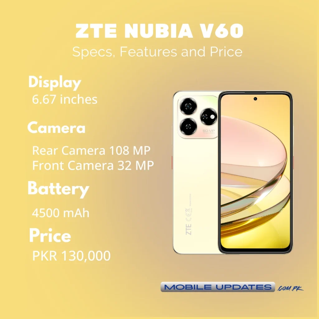 ZTE Nubia V60