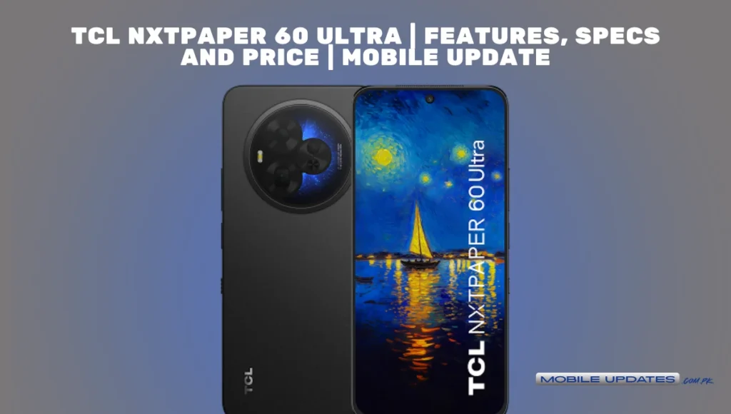 TCL NxtPaper 60 Ultra