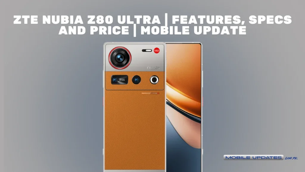 ZTE Nubia Z80 Ultra