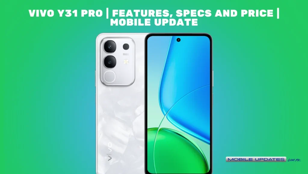 vivo Y31 Pro