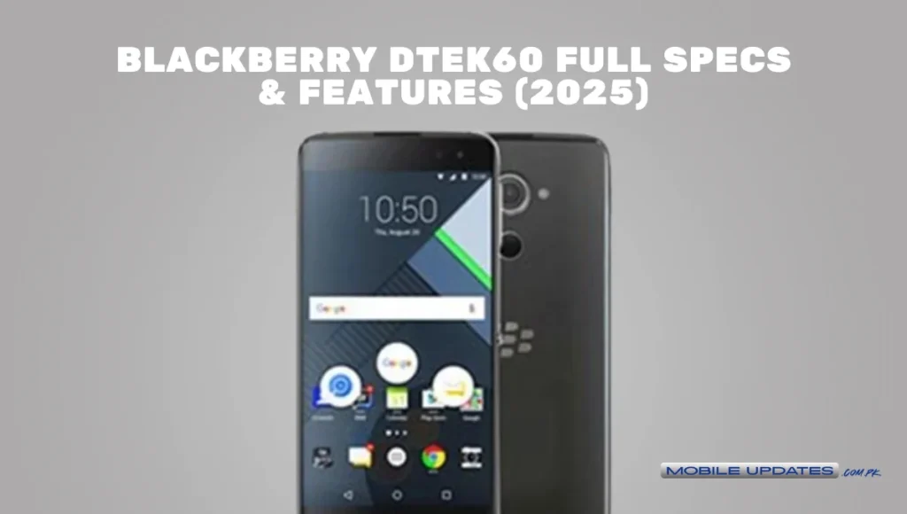 BlackBerry DTEK60