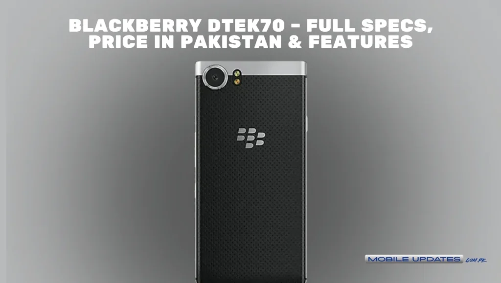 BlackBerry DTEK70