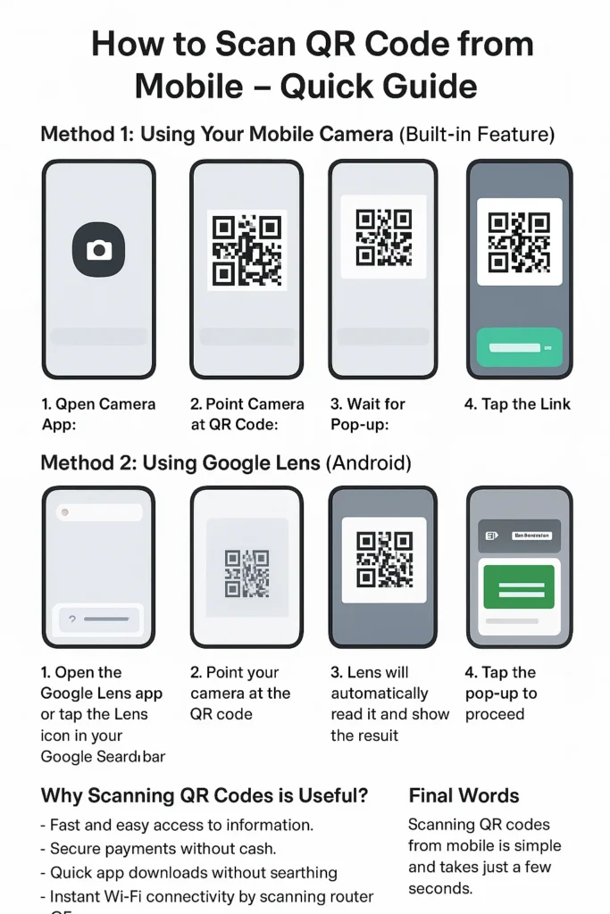 How to Scan QR Code from Mobile – Quick Guide