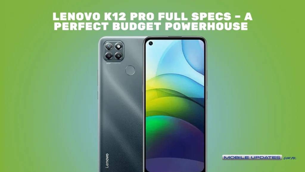 Lenovo K12 Pro