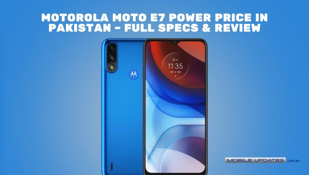 Motorola Moto E7 Power