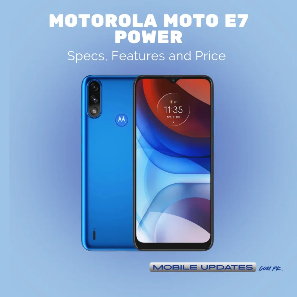 Motorola Moto E7 Power
