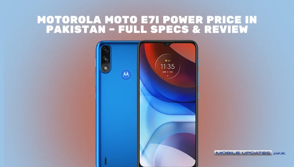 Motorola Moto E7i Power