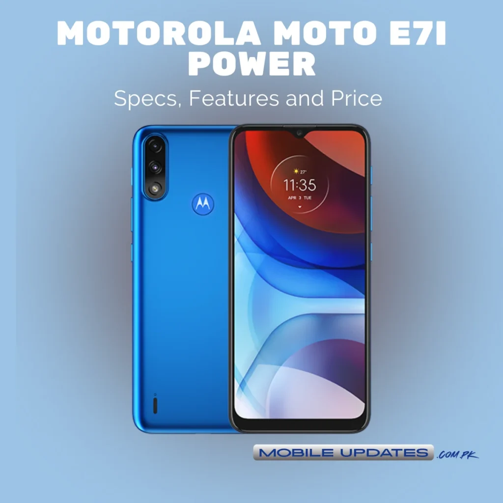 Motorola Moto E7i Power