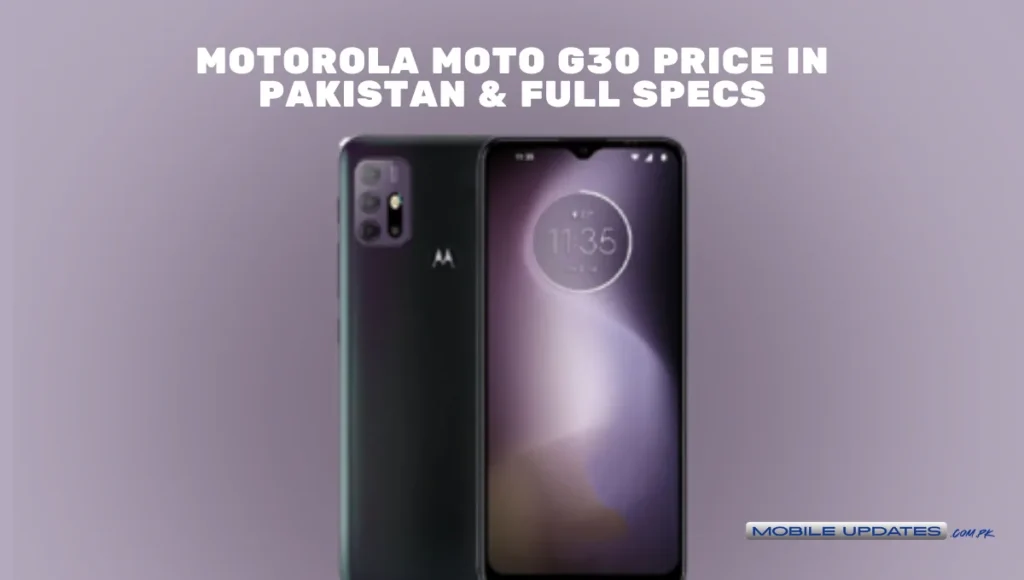 Motorola Moto G30