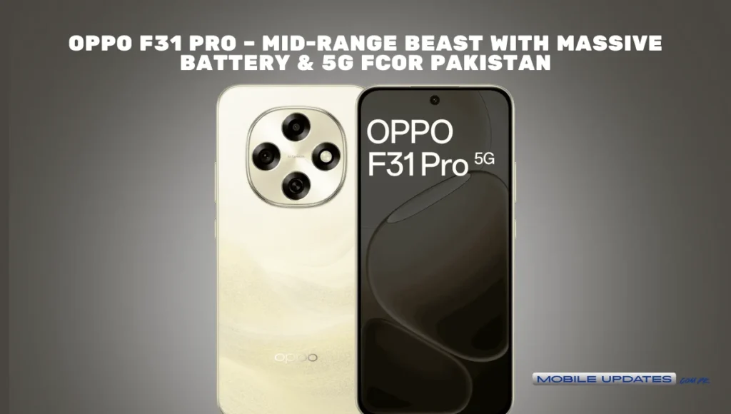 Oppo F31 Pro