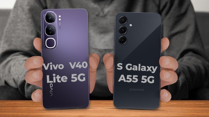 Samsung Galaxy A55 vs Vivo V40 Lite