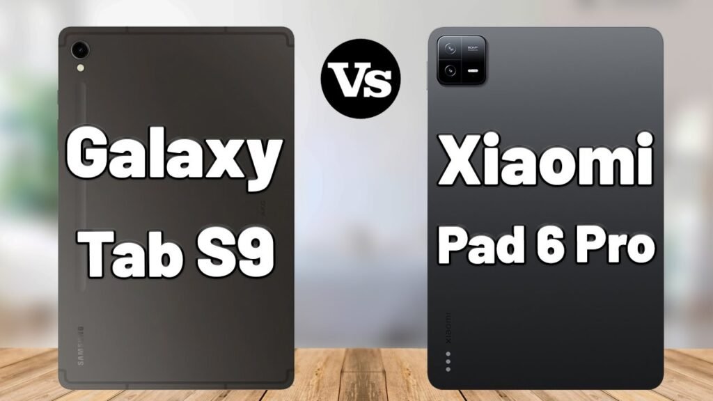 Xiaomi Pad 6S Pro vs Samsung Galaxy Tab S9 FE – Best Tablet for Gaming & Work in Pakistan (2025)