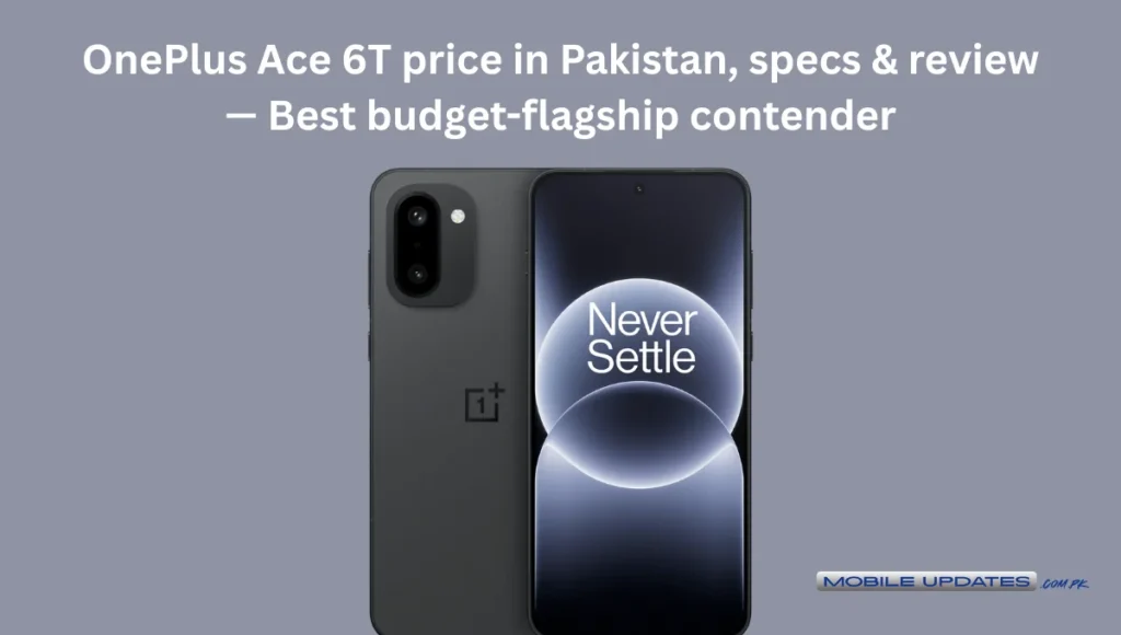 OnePlus Ace 6T