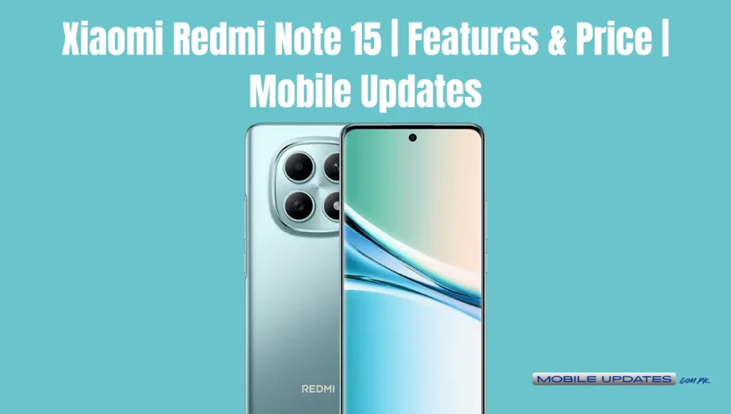 Xiaomi Redmi Note 15