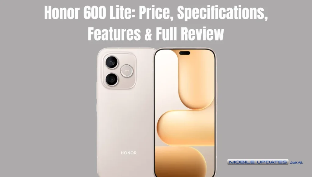 Honor 600 Lite