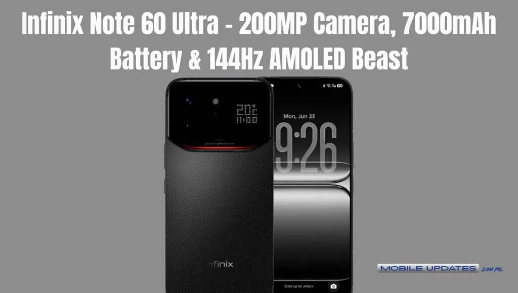 Infinix Note 60 Ultra