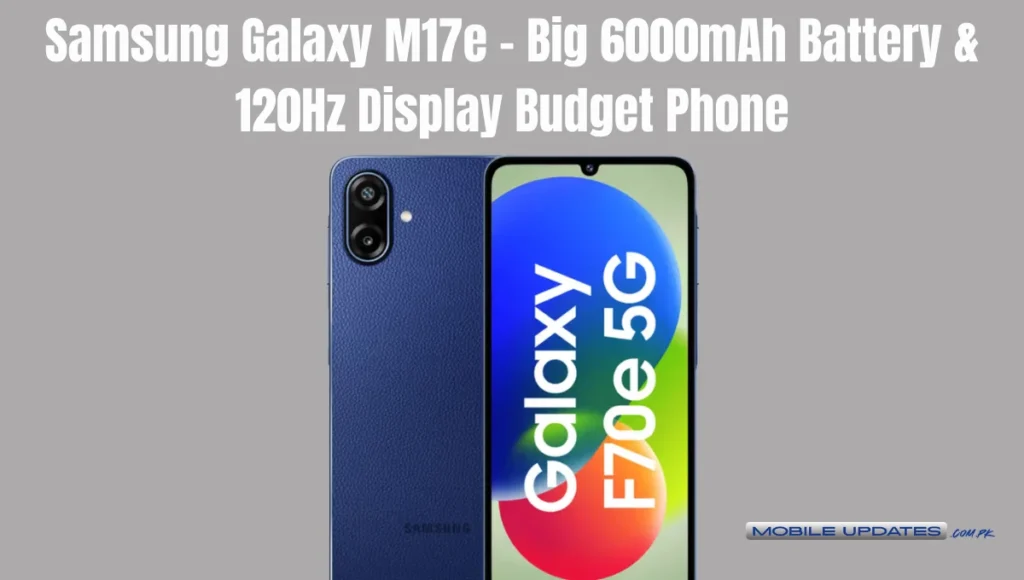 Samsung Galaxy M17e